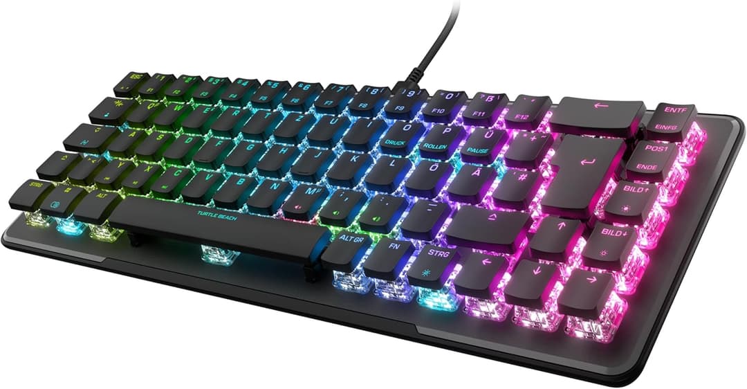Turtle Beach Vulcan II Mini 65% Optical Mechanical Gaming Keyboard - Black - Image 9