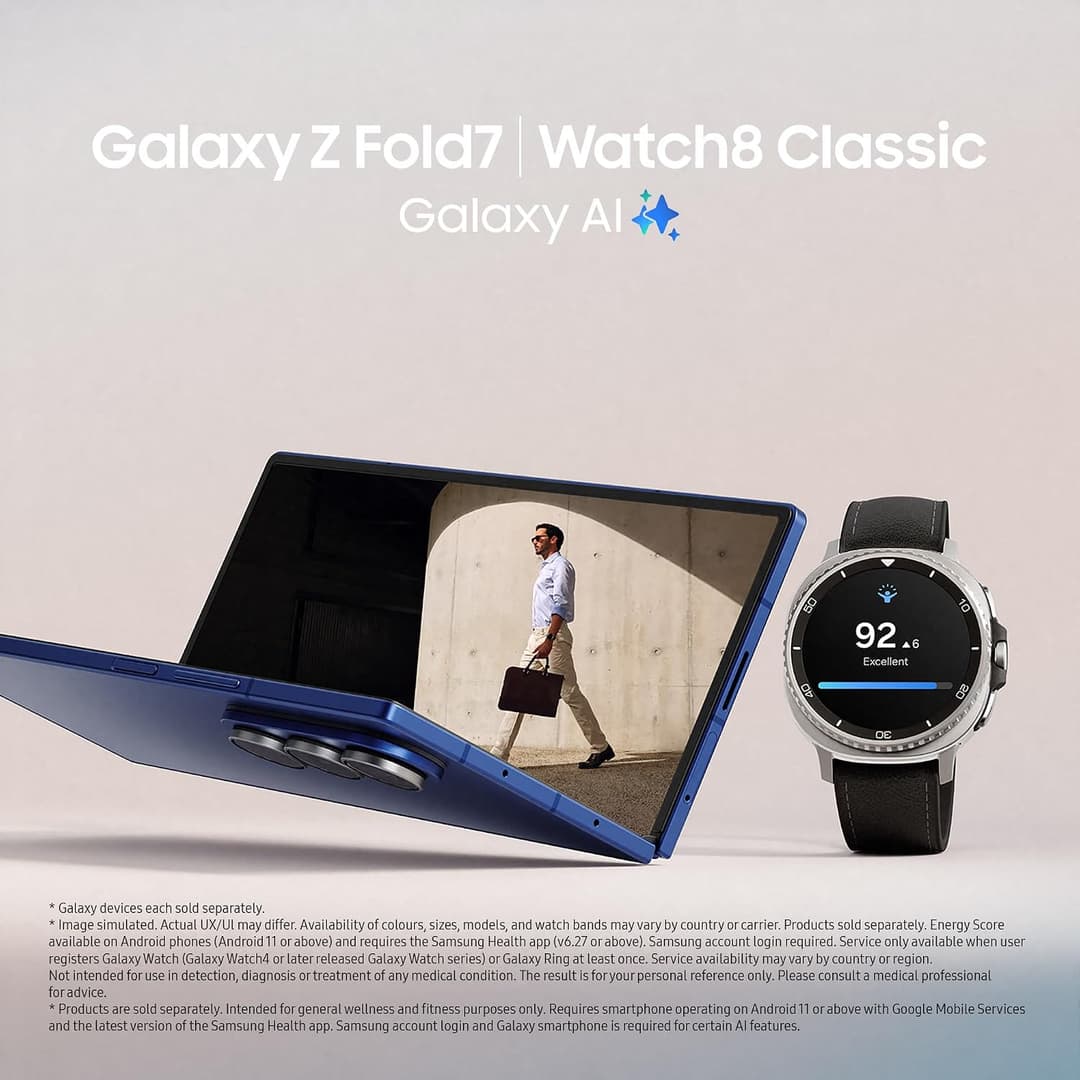 Samsung Galaxy Z Fold7 5G 256GB 12GB RAM Foldable Smartphone - Jet Black - Image 8