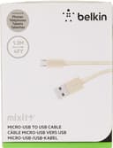 Belkin MIXT Micro USB to USB Cable 1.2m Braided - Gold  thumbnail 2