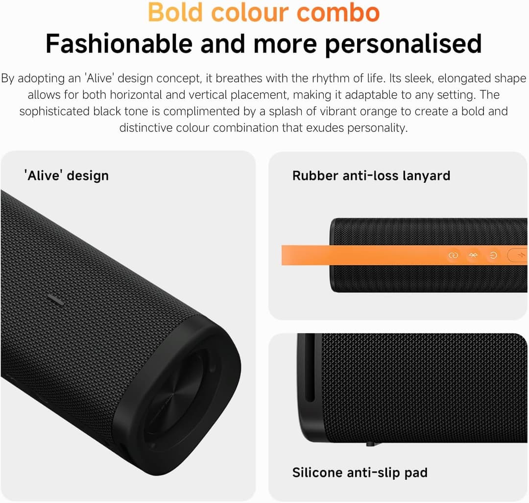 Xiaomi Portable Bluetooth Speaker Black - Image 4