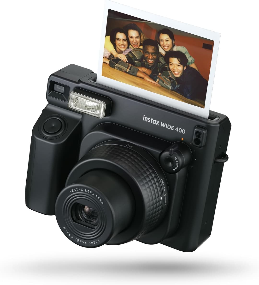 Fujifilm Instax Wide 400 Instant Camera Black - Image 1
