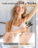 Haarlosy IPL Laser Hair Removal Device 3-in-1, 9 Levels, 999,900 Flashes, Auto Mode - Dark Grey thumbnail 3