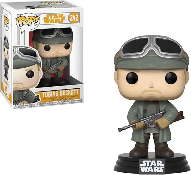 Funko POP Star Wars: Solo, Tobias Beckett with Goggles Vinyl Figure, Collectible Movie Figure - Image 1