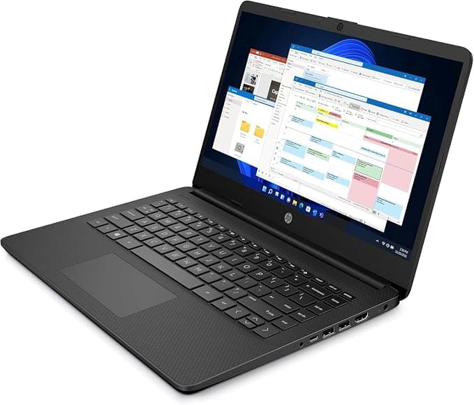 HP 14 Celeron N4500 4GB 64GB Black - Image 4