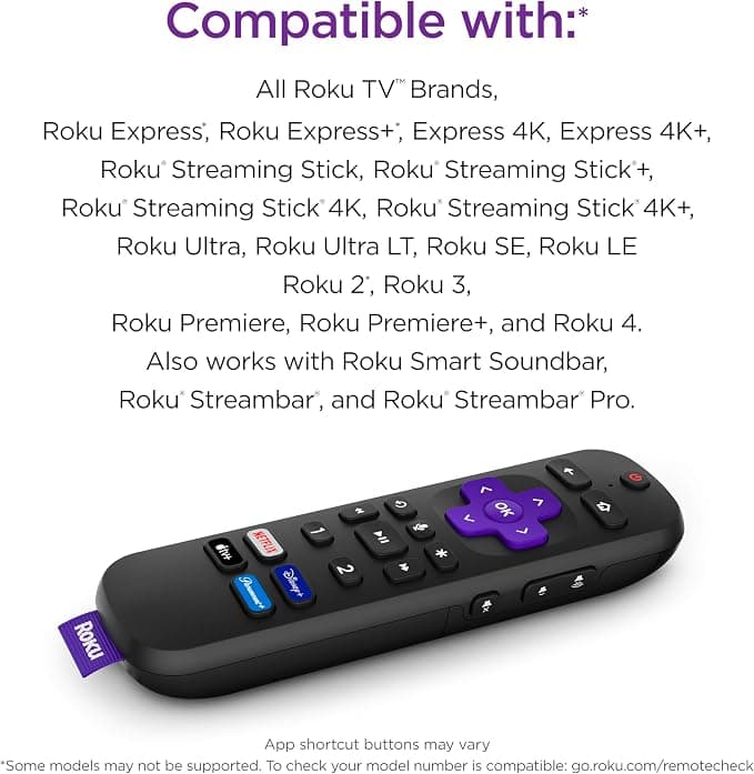 Roku Voice Remote Pro Rechargeable Voice Control Remote - Image 4