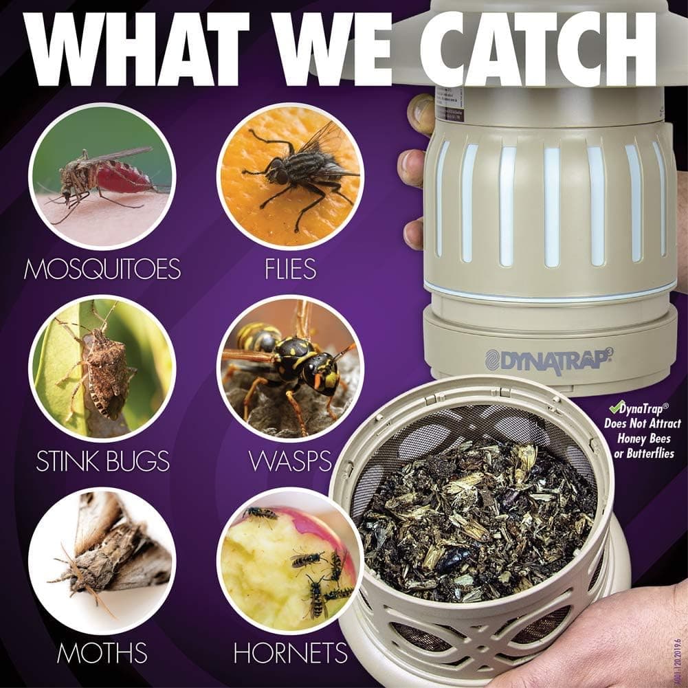 DynaTrap DT2000XLP 1 Acre Outdoor Insect and Mosquito Trap Tungsten - Image 6