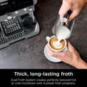 Ninja Luxe Premier 3-in-1 Coffee Machine with Built-In Grinder & Milk Frother Gun Metal ES601UKGM thumbnail 6