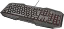 Trust GXT 830 Gaming Keyboard 3-Color LED Backlight, 6-Key Anti-Ghosting, 12 Multimedia Keys thumbnail 1