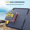 VTOMAN VS110 110W Portable Foldable Solar Panel - Black thumbnail 3