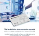 Transcend SSD225S 1TB 2.5 Inch SATA III Internal SSD 6Gb/s 3D NAND TS1TSSD225S thumbnail 3