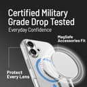 OX MagClear MagSafe Case for Apple iPhone 17 – Polar White thumbnail 4