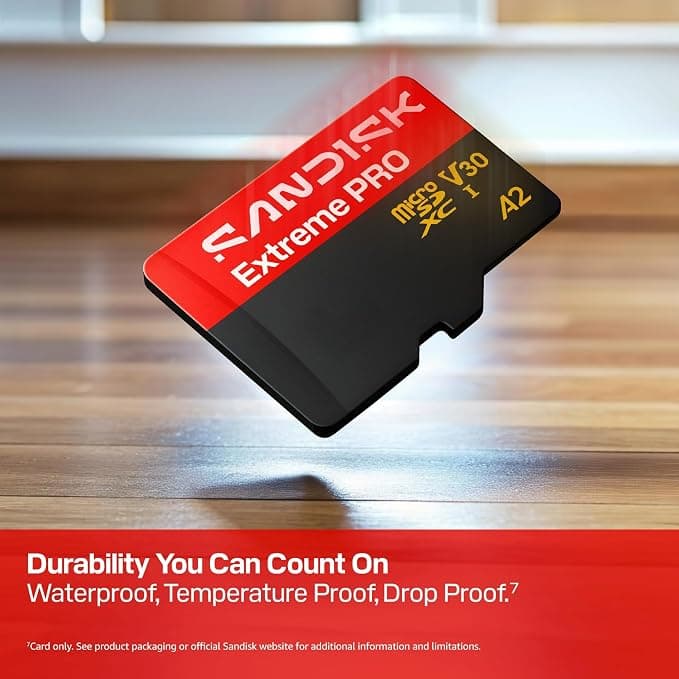 SANDISK Extreme Pro Class 10 microSDXC Memory Card - 64 GB - Image 5