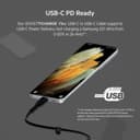 Belkin BoostCharge Flex USB-C to USB-C Cable 2M Fast Charging Silicone Cable with Clip – Black thumbnail 3
