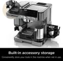 Ninja Luxe Premier 3-in-1 Coffee Machine with Built-In Grinder & Milk Frother Gun Metal ES601UKGM thumbnail 3