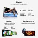 Samsung Galaxy S24 FE, AI Smartphone, Android, 8GB RAM, 128GB Storage, 50MP Camera, Long Battery Life, Unlocked, Blue, 3 Year Samsung Extended Warranty (UK Version) thumbnail 5