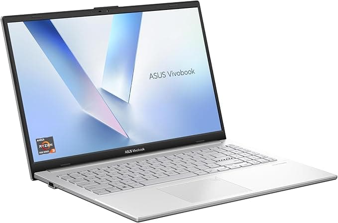 ASUS Vivobook 15 E1504FA Laptop,15.6” Full HD Display, AMD Ryzen 3 Processor, 8GB RAM, 512GB PCIe SSD, Windows 11 - Sillver - Image 1