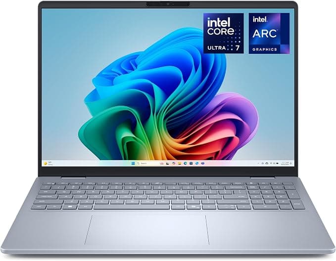 Dell 16 Plus DB16250 Copilot+ PC 16 Inch 2.5K Laptop Intel Core Ultra 7 256V 16GB RAM 512GB - Ice Blue - Image 1