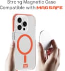OX Grip Case for iPhone 15 Pro Max - Shockproof Military Grade Drop Protection Anti Scratch Cover Screen & Raised Camera Frame - Compatible with MagSafe - Robin Red thumbnail 5