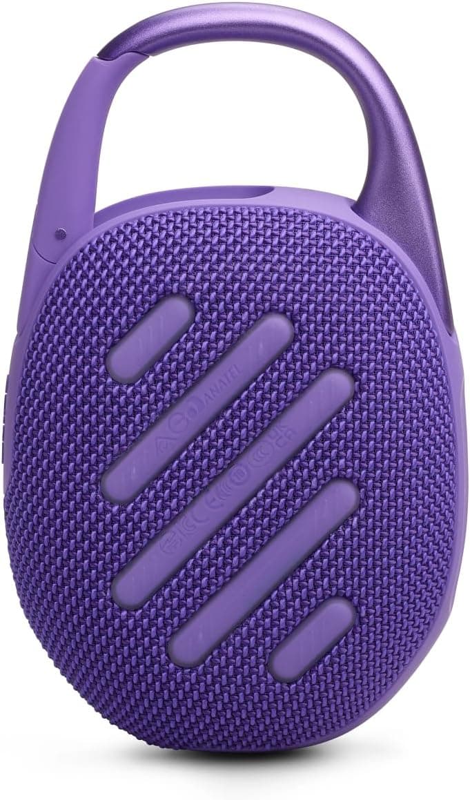 JBL Clip 5 Waterproof & Dustproof Bluetooth Speaker - Purple - Image 2