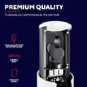 Trust GXT 258 Fyru Professional USB Streaming Microphone White with LED Lighting thumbnail 4
