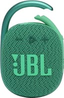 JBL Clip 4 Portable Bluetooth Speaker, Green, Waterproof, 10H Playtime thumbnail 2