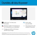 HP OmniBook X Flip NGAI 14 Inch AI Laptop AMD Ryzen AI 7 350 24GB RAM 1TB OLED Touchscreen - Silver thumbnail 5