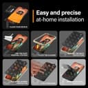 PanzerGlass Screen Protector for iPhone 15 Pro Max – Ultra-Wide, Clear, Scratch Resistant thumbnail 6