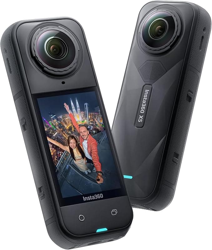 Insta360 X5 Standard Bundle 8K 360 Action Camera Midnight Black