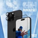 PanzerGlass® 2-in-1 Protection Pack for Apple iPhone 16 Pro Max - Black thumbnail 2