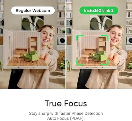 Insta360 Link 2 4K Webcam Black - Image 2