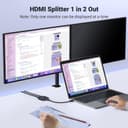 UGREEN 2-in-1 HDMI Switch & Splitter – 4K@60Hz, HDR10+, PS5/PS4/Xbox Compatible thumbnail 3