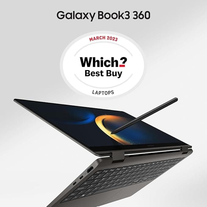Samsung Galaxy Book3 360 13.3 Inch Intel Core i7-1360P 16GB RAM 512GB SSD Convertible Laptop - Image 2