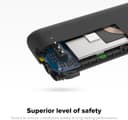 Mophie Juice Pack Wireless Battery Case for Samsung Galaxy S8 33 Hours Extra Power, Protective Charging Case – Black thumbnail 5