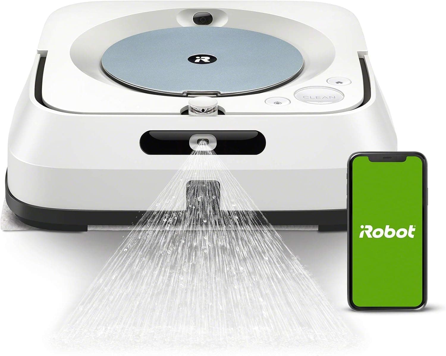 iRobot Braava jet m6 Robot Mop Precision Spray, Smart Clean, Voice Control