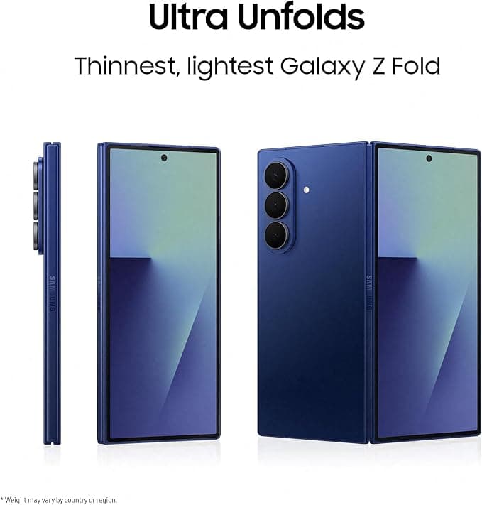Samsung Galaxy Z Fold7 5G 256GB 12GB RAM Foldable Smartphone - Jet Black - Image 4
