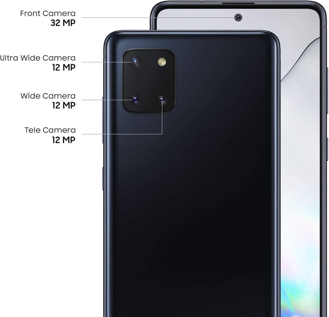 Samsung Galaxy Note10 Lite 128GB Black - Image 3