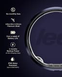 LEEP Smart Ring Size 7, IP68 Waterproof Health & Fitness Tracker with Heart Rate & Sleep Monitoring thumbnail 2