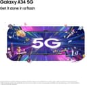 Samsung Galaxy A34 5G 128GB 6.6" Super AMOLED Display - Awesome Lime  thumbnail 3