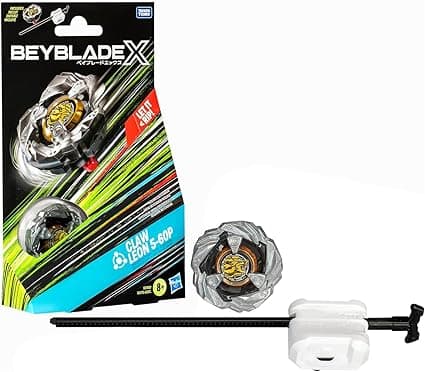 Beyblade X Claw Leon 5-60P Starter Pack Right-Spin Balance Type with Launcher - Image 1