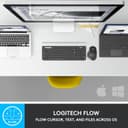 Logitech MX Master 2S Bluetooth Edition Wireless Mouse, Multi-Surface, Hyper-Fast Scrolling, Ergonomic, Rechargeable, Connects Up to 3 Mac/PC Computers - Graphite thumbnail 2