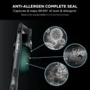 Shark Cordless Stick Vacuum Cleaner IZ202AMZUKT with Anti Hair Wrap Technology, 40 Minute Run Time, Black thumbnail 8