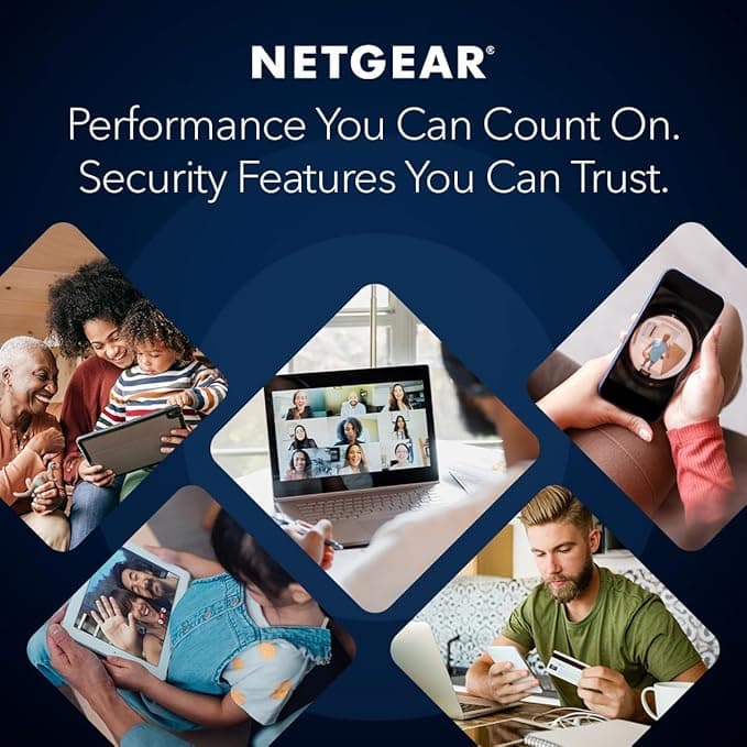 NETGEAR Orbi 970 Series Quad-Band WiFi 7 Add-On Satellite RBE970 - Image 3