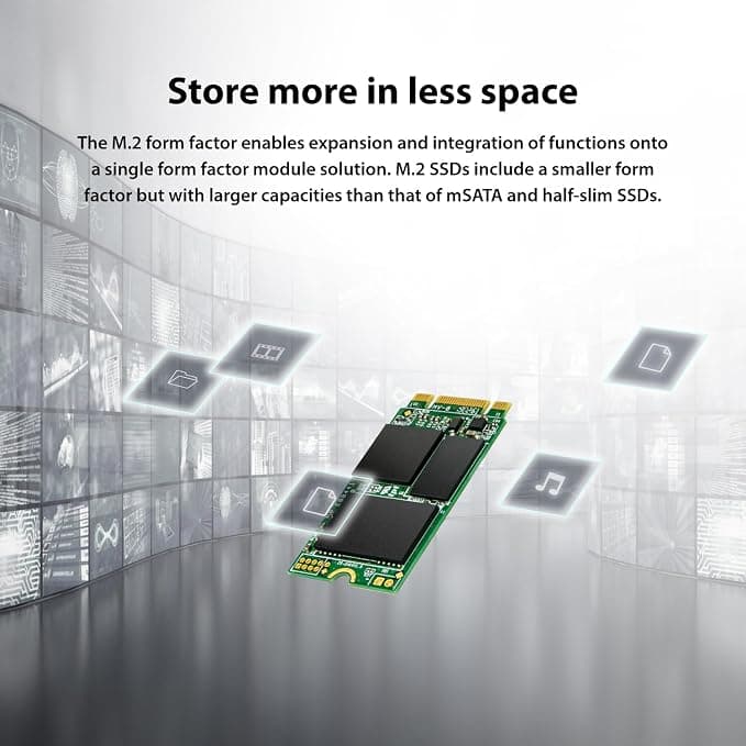 Transcend MTS430S 128GB M.2 2242 SATA III SSD TS128GMTS430S - Image 5