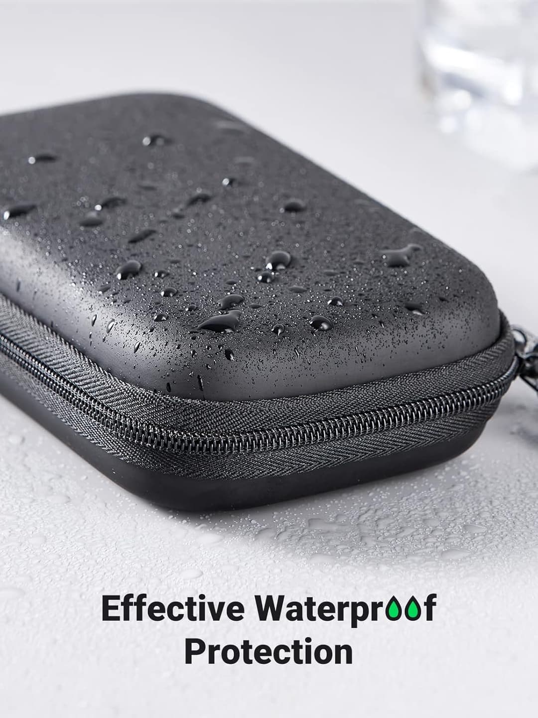 UGREEN 2.5" Portable Hard Drive Case – Waterproof EVA Storage Pouch - Image 5