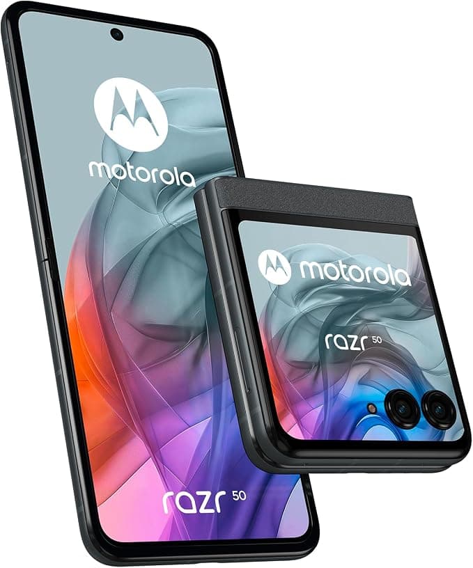 Motorola Razr 50 5G 256GB 8GB RAM Koala Foldable Smartphone - Grey - Image 1