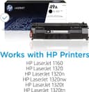 HP 49A Black Toner Cartridge thumbnail 2