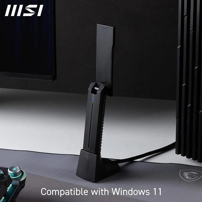 MSI BE6500 WiFi 7 USB Adapter Black - Image 4