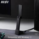 MSI BE6500 WiFi 7 USB Adapter Black thumbnail 4