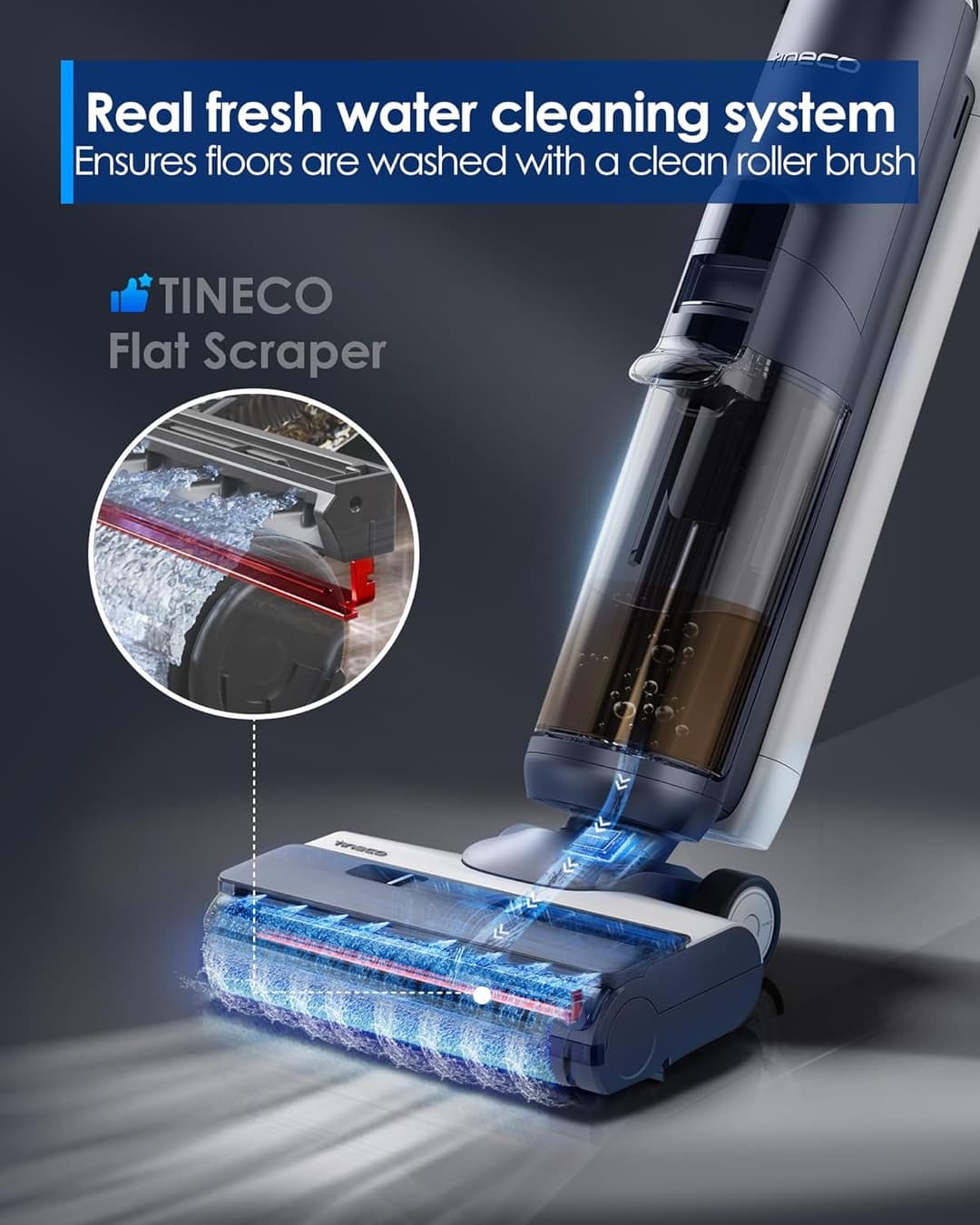 Tineco FLOOR ONE S5 Smart Cordless Wet-Dry Vacuum & Mop - Image 6