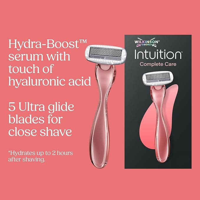 Wilkinson Sword Intuition Complete Care Women's Razor Blade Refills 6 Pack Hydra Boost - Image 2